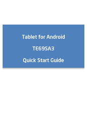 Elitegroup Computer Systems TE69SA3 Quick Start Manual