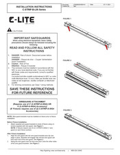 C-LITE C-STRIP-B-LIN Series Installation Instructions Manual