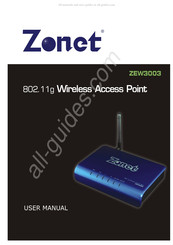 Zonet ZEW3003 User Manual