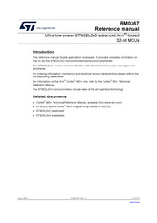 ST STM32L0x3 Reference Manual
