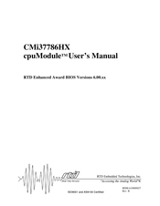 rtd CMi37786HX User Manual