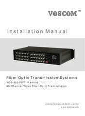 Voscom VOS-48000FT/R Series Installation Manual