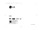 LG DV380 Manual