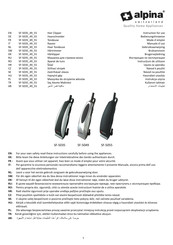 Alpina SF-5035 Instructions For Use Manual