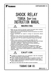Tsubaki SHOCK RELAY TSB2CT Series Instruction Manual