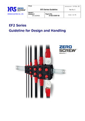 HRS Zero Screw EF2-D60-1 Manualline For Design And Handling