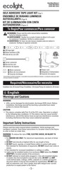 ecolight AC1067-WHG-12LF0-E Quick Start Manual