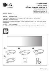 LG 88BH7F-B.AUS Installation Manual