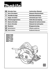 Maktec HS7100 Instruction Manual