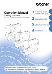 Brother 888-V63 Operation Manual