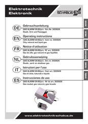 Elektrotechnik Schabus 300926 Operating Instructions Manual