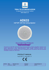 Tema Telecomunicazioni AD633 Product Manual