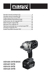 Narex ASR 600-3HTB BASIC Original Operating Manual