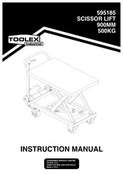 Toolex Industrial 595185 Instruction Manual