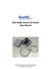 GeoSIG GXX-4GM Series User Manual