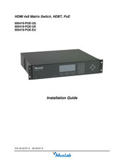 MuxLab 500418-POE-EU Installation Manual