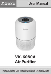 Adexa VK-6080A User Manual