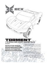 ECX TORMENT ECX01001I Instruction Manual