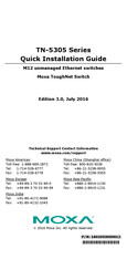 Moxa Technologies TN-5305 Series Quick Installation Manual