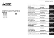 Mitsubishi Electric MSC-C07TV Operating Instructions Manual
