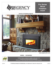 Regency Fireplace Products CI2700 Owners & Installation Manual