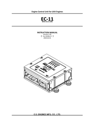 O.S. engine EC-11 Instruction Manual