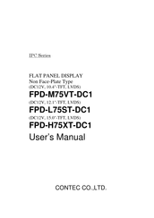 Contec FPD-L75ST-DC1 User Manual