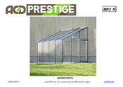 ACD PRESTIGE MR310H-RAL Assembly Instructions Manual