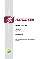 Axiomtek GOT815L-511 User Manual