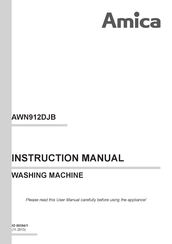 Amica AWN912DJB Instruction Manual