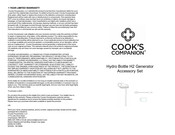 Cook's Companion B419066 Quick Start Manual