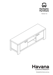 fantastic furniture Havana Lowline Medium Manual