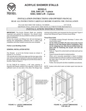 Mirolin S36 Installation Instructions And Owner's Manual