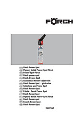 Forch 5482 60 Manual