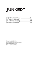 Junker+ JH33UC51 Instruction Manual