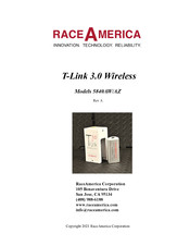 RaceAmerica T-Link 3.0 Wireless Quick Start Manual
