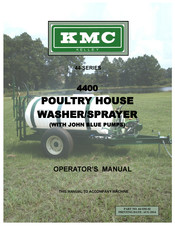 KMC Controls 4400 Operator's Manual