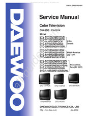 DAEWOO ELECTRONICS DTQ-14V5FCN Service Manual
