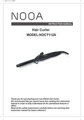NOOA NOCT112A Instruction Manual
