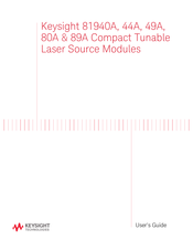 Keysight Technologies 81940A User Manual