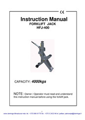 i-Lift equipment HFJ-400 Instruction Manual