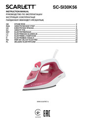 Scarlett SC-SI30K56 Instruction Manual