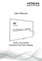 Hitachi HILU65203 User Manual