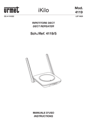 urmet domus iKilo 4119/5 Instructions Manual