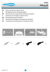 Whispbar K096W Fitting Instructions Manual
