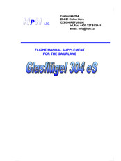HPH Glasflugel 304 eS Manual
