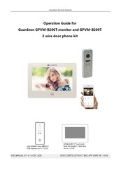 GUARDEON GPVM-B200T Operation Manual