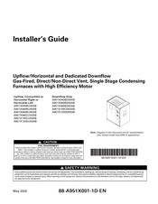 Ingersoll-Rand A951X080BD4SAB Installer's Manual