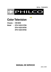 Philco DTH-14V1FSN Service Manual