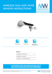 Windoware MOTOWARE Instructions Manual
